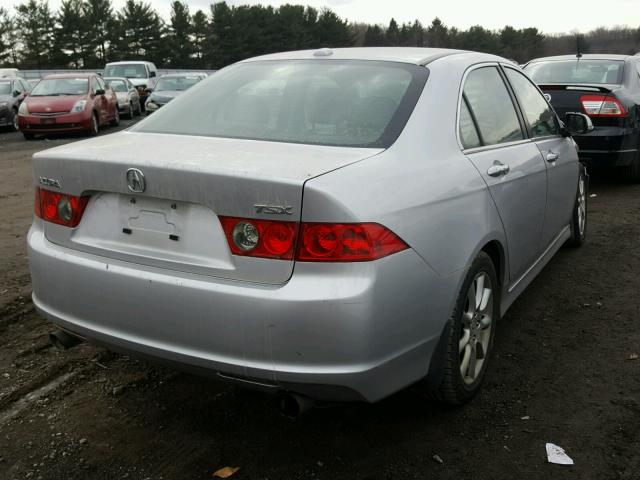 JH4CL96807C008838 - 2007 ACURA TSX SILVER photo 4