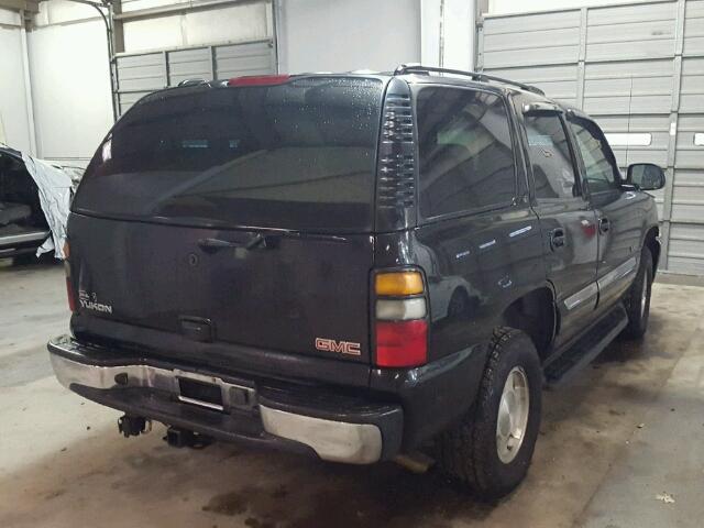 1GKEC13T75R202110 - 2005 GMC YUKON Czarny zdjęcie 4