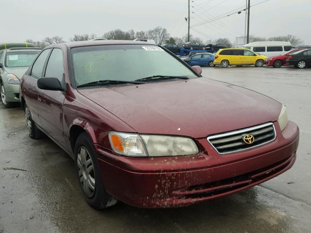 4T1BG22K91U801806 - 2001 TOYOTA CAMRY CE MAROON photo 1