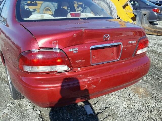 1YVGF22C5X5864078 - 1999 MAZDA 626 ES RED photo 9