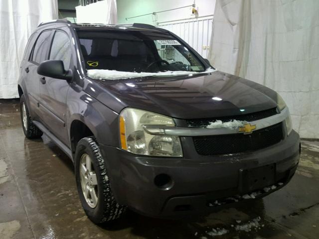 2CNDL23F476232165 - 2007 CHEVROLET EQUINOX LS BLACK photo 1