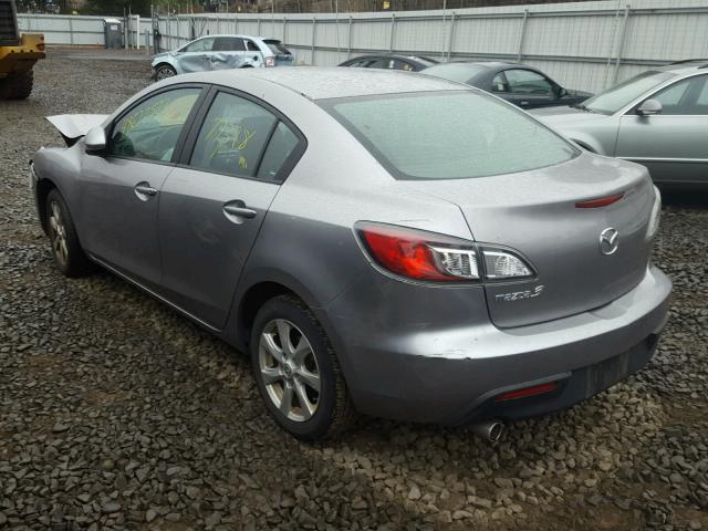 JM1BL1VG0B1447954 - 2011 MAZDA 3 I SILVER photo 3