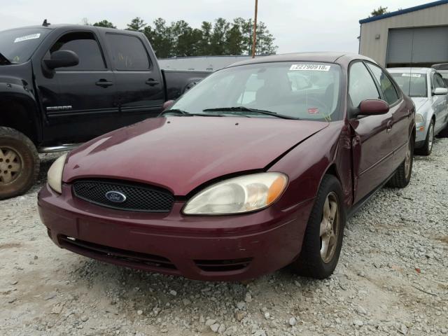 1FAFP53UX4A127426 - 2004 FORD TAURUS SE MAROON photo 2