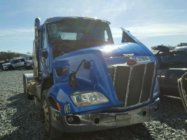 1XPBD49X4GD300064 - 2016 PETERBILT 579 BLUE photo 1