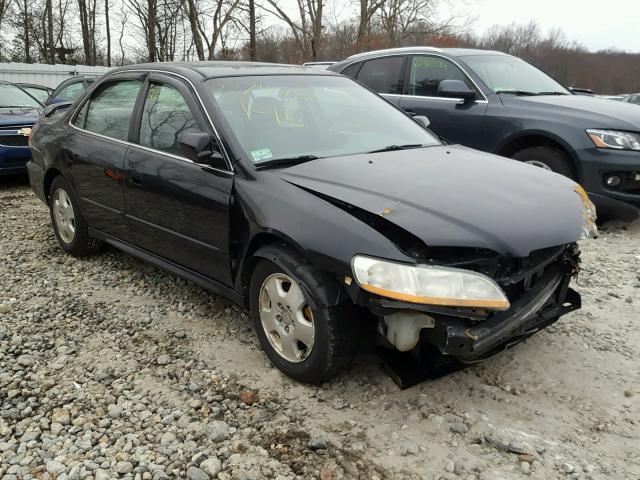 1HGCG16522A041505 - 2002 HONDA ACCORD EX BLACK photo 1