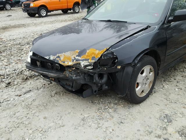 1HGCG16522A041505 - 2002 HONDA ACCORD EX BLACK photo 9