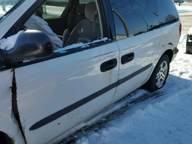 1D4GP25353B285105 - 2003 DODGE CARAVAN SE WHITE photo 10