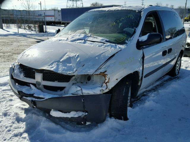 1D4GP25353B285105 - 2003 DODGE CARAVAN SE WHITE photo 2