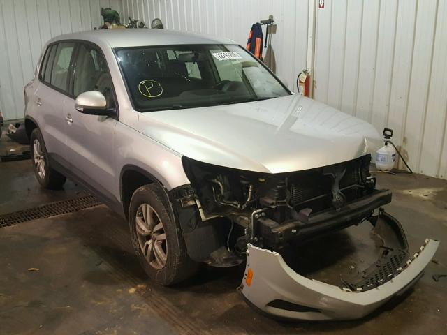 WVGAV3AX7DW598279 - 2013 VOLKSWAGEN TIGUAN S SILVER photo 1