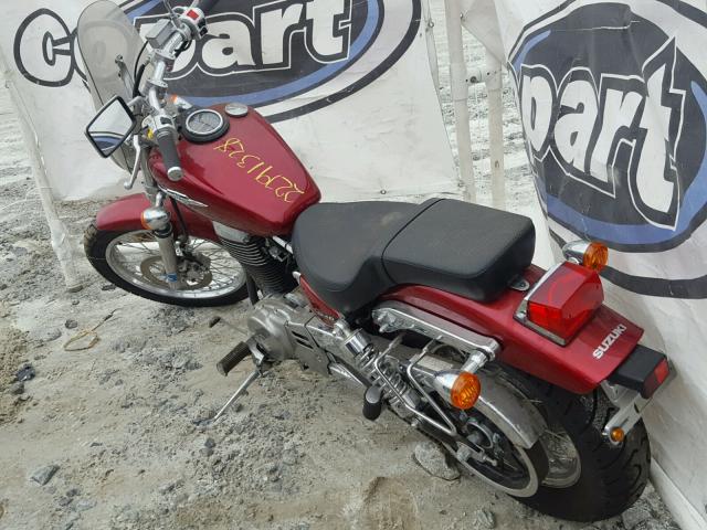 JS1NP41A982100723 - 2008 SUZUKI LS650 MAROON photo 3