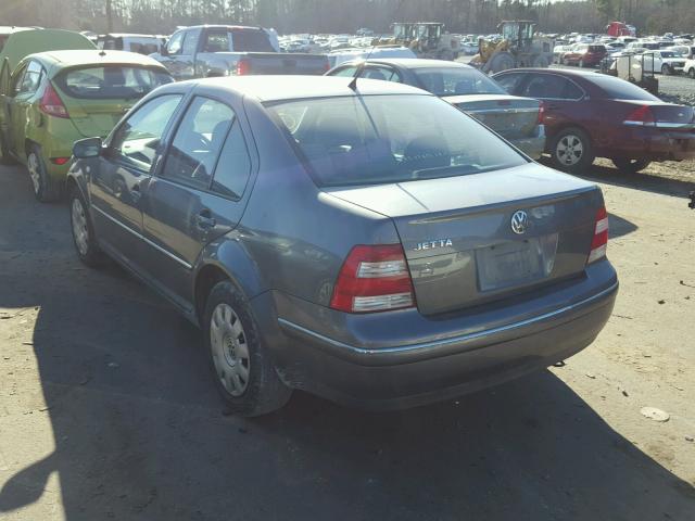 3VWRK69M44M090277 - 2004 VOLKSWAGEN JETTA GL GRAY photo 3