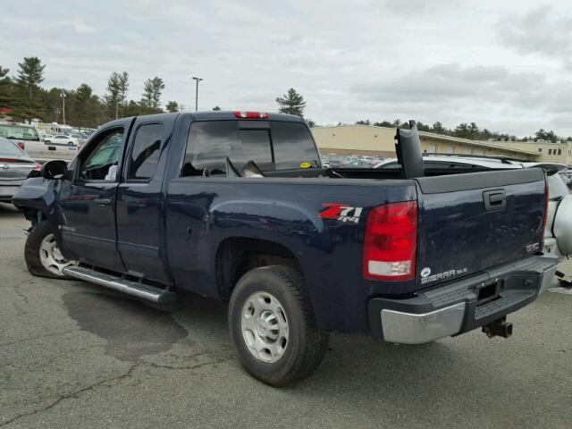 1GTHK59K89E159508 - 2009 GMC SIERRA K25 BLUE photo 3