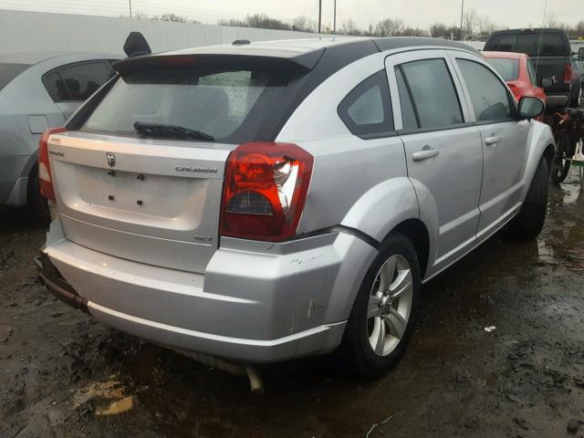 1B3CB4HA4AD619255 - 2010 DODGE CALIBER SX SILVER photo 4