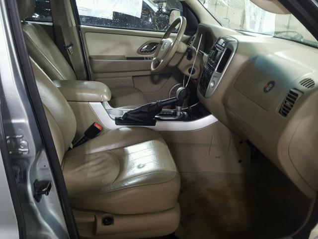 4M2CU98H06KJ06908 - 2006 MERCURY MARINER HE GREEN photo 5