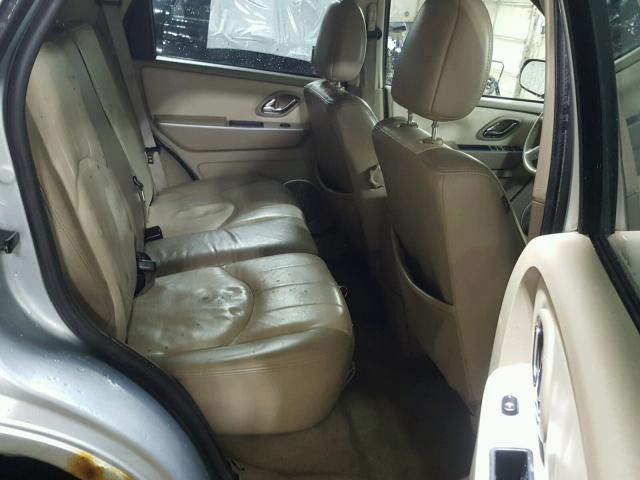 4M2CU98H06KJ06908 - 2006 MERCURY MARINER HE GREEN photo 6