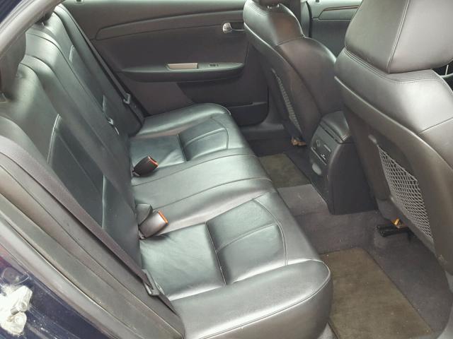 1G1ZE5E14BF266685 - 2011 CHEVROLET MALIBU LTZ Көк фото 6