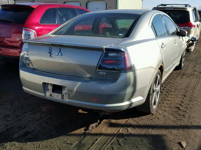 4A3AB76S54E135724 - 2004 MITSUBISHI GALANT GTS SILVER photo 4