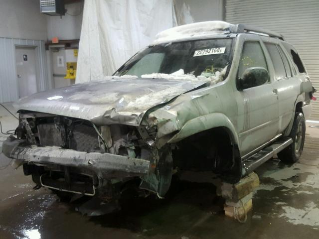 JN8DR09Y82W716049 - 2002 NISSAN PATHFINDER GRAY photo 2