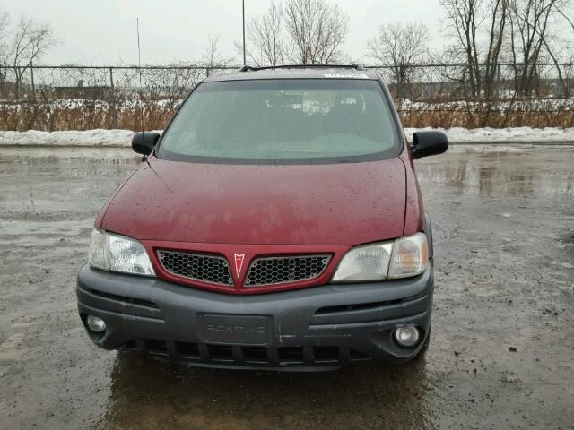 1GMDU03E22D215772 - 2002 PONTIAC MONTANA RED photo 10