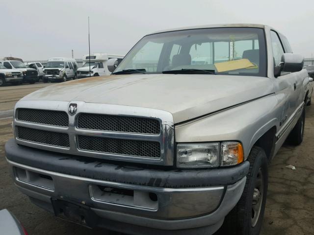 3B7HC13Z0SG705552 - 1995 DODGE RAM 1500 SILVER photo 2