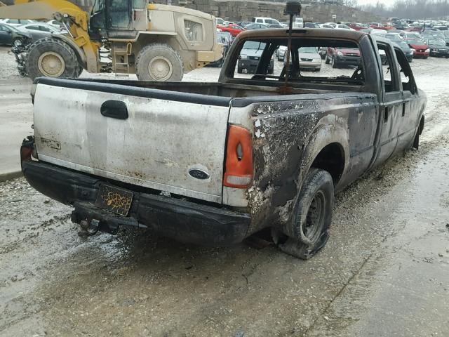 1FTNW20L42EB97920 - 2002 FORD F250 SUPER BURN photo 4