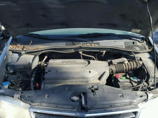 2HKRL18592H543289 - 2002 HONDA ODYSSEY LX GRAY photo 7