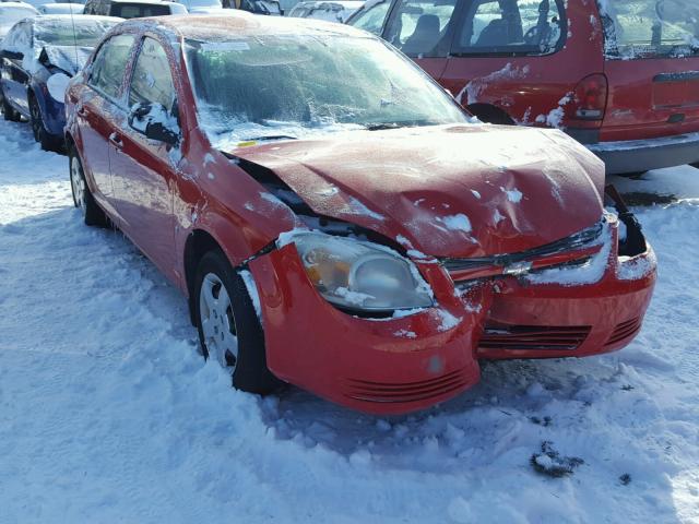 1G1AK55F877355386 - 2007 CHEVROLET COBALT LS RED photo 1