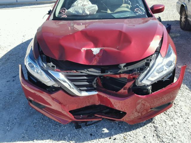 1N4AL3AP0HN341802 - 2017 NISSAN ALTIMA 2.5 BURGUNDY photo 9