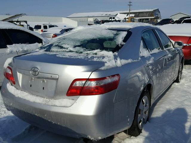 4T4BE46K59R063760 - 2009 TOYOTA CAMRY BASE SILVER photo 4