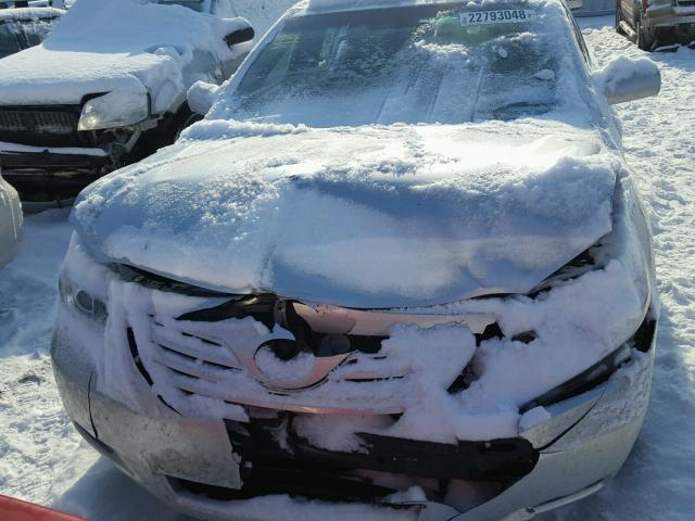 4T4BE46K59R063760 - 2009 TOYOTA CAMRY BASE SILVER photo 9
