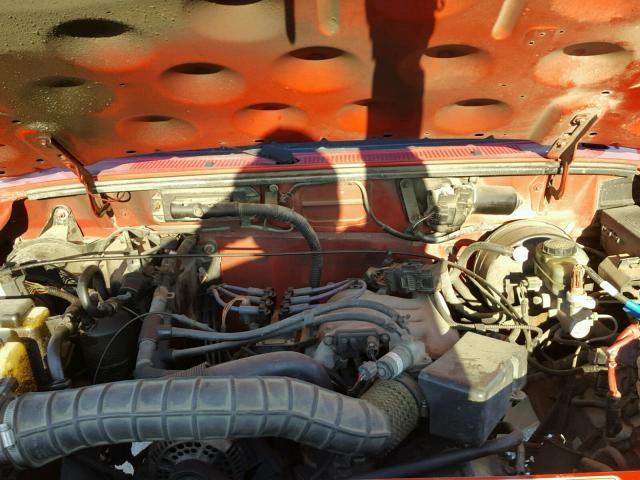 1FTYR10V9YPA93405 - 2000 FORD RANGER RED photo 7