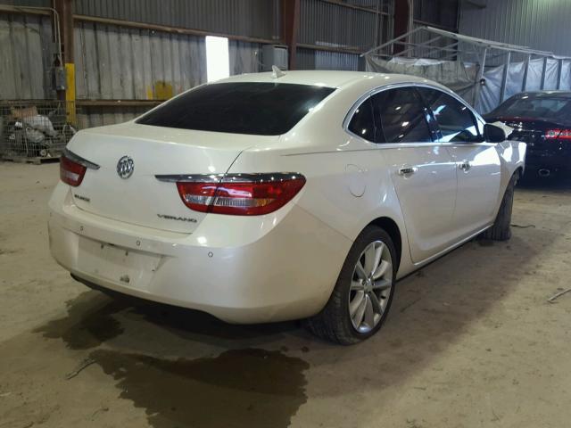 1G4PR5SK2D4102331 - 2013 BUICK VERANO CON WHITE photo 4