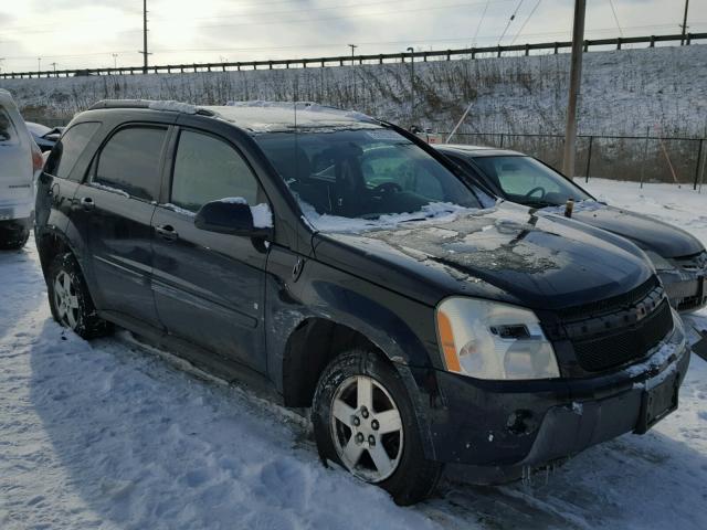 2CNDL63F966133895 - 2006 CHEVROLET EQUINOX LT BLACK photo 1