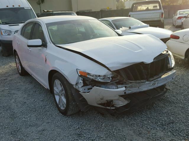 1LNHL9DR0CG805348 - 2012 LINCOLN MKS WHITE photo 1