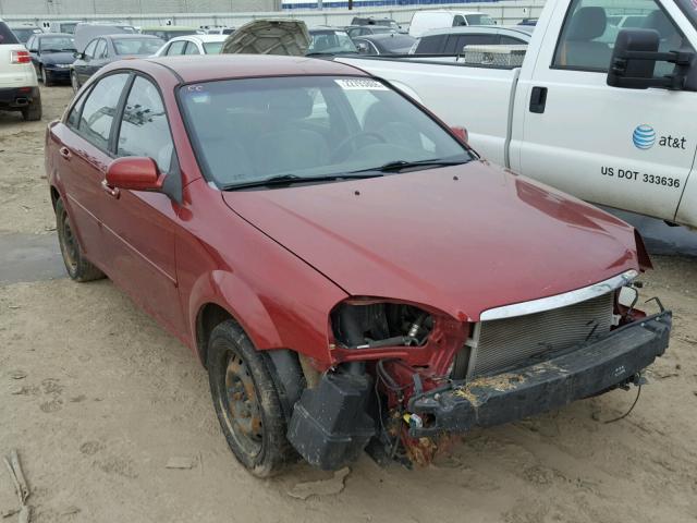 KL5JD56Z76K293944 - 2006 SUZUKI FORENZA MAROON photo 1