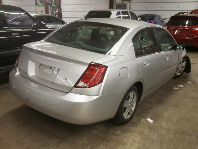 1G8AJ55F67Z132160 - 2007 SATURN ION LEVEL SILVER photo 4