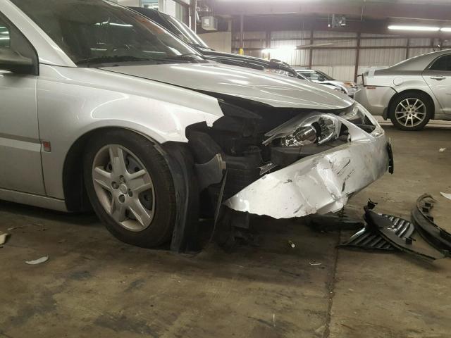1G8AJ55F67Z132160 - 2007 SATURN ION LEVEL SILVER photo 9