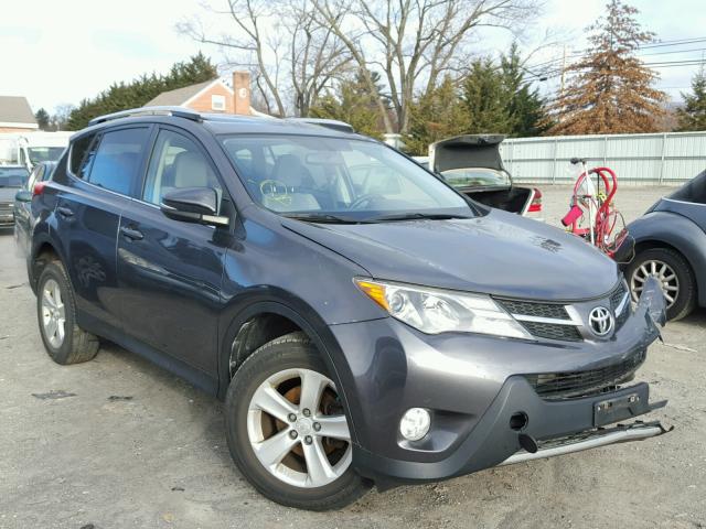 JTMRFREV8D5018477 - 2013 TOYOTA RAV4 XLE GRAY photo 1