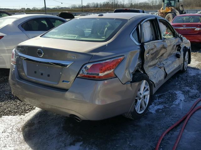 1N4AL3AP4EC103636 - 2014 NISSAN ALTIMA 2.5 GOLD photo 4