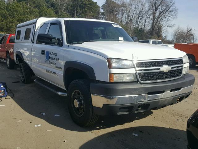 1GCHC29UX7E103421 - 2007 CHEVROLET SILVERADO WHITE photo 1