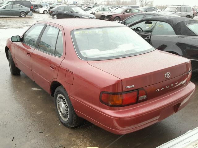 4T1SK11E0SU534674 - 1995 TOYOTA CAMRY DX MAROON photo 3