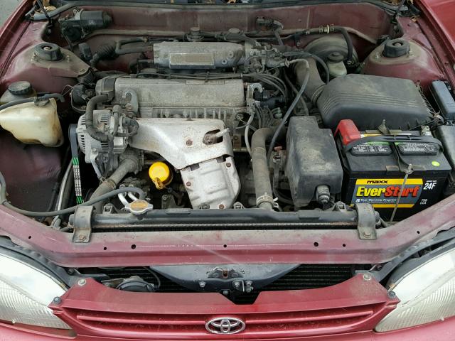 4T1SK11E0SU534674 - 1995 TOYOTA CAMRY DX MAROON photo 7