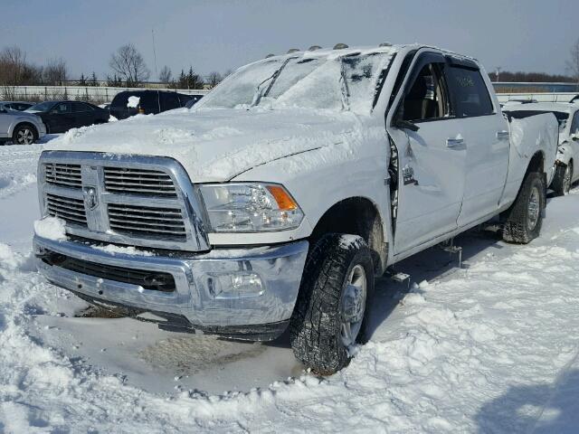 3D7TT2CT9BG562800 - 2011 DODGE RAM 2500 WHITE photo 2