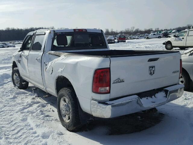 3D7TT2CT9BG562800 - 2011 DODGE RAM 2500 WHITE photo 3