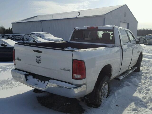 3D7TT2CT9BG562800 - 2011 DODGE RAM 2500 WHITE photo 4