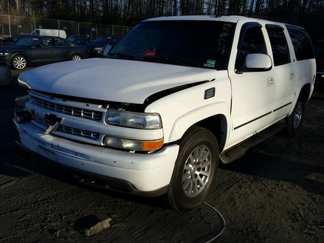 1GNFK16Z23J121408 - 2003 CHEVROLET SUBURBAN K WHITE photo 2