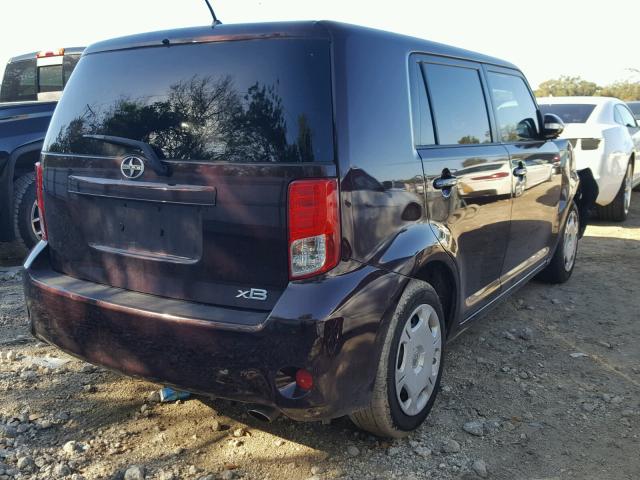 JTLZE4FE7B1121922 - 2011 TOYOTA SCION XB PURPLE photo 4