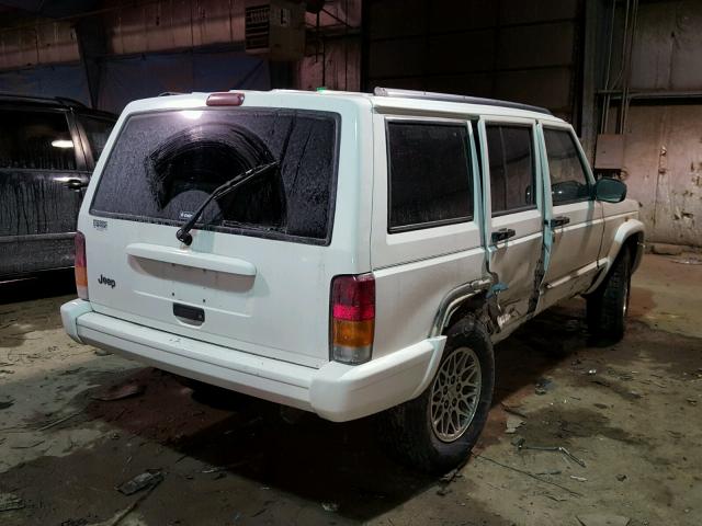 1J4FN78S2VL598411 - 1997 JEEP CHEROKEE WHITE photo 4