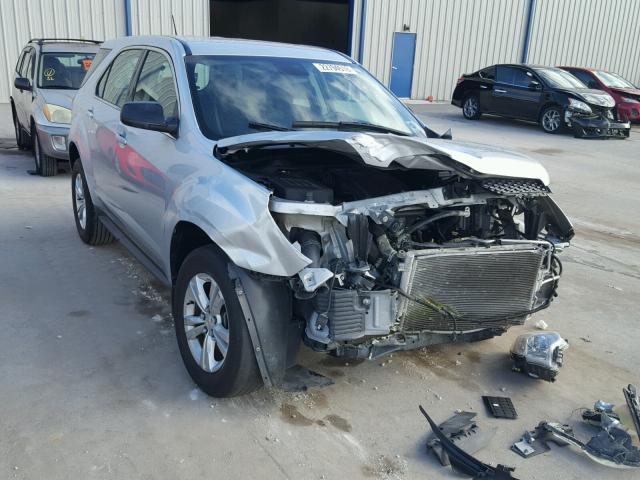 2GNALBEK0D6350864 - 2013 CHEVROLET EQUINOX LS SILVER photo 1