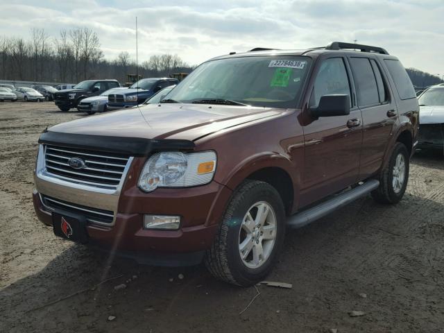 1FMEU7DE9AUA28295 - 2010 FORD EXPLORER X BROWN photo 2